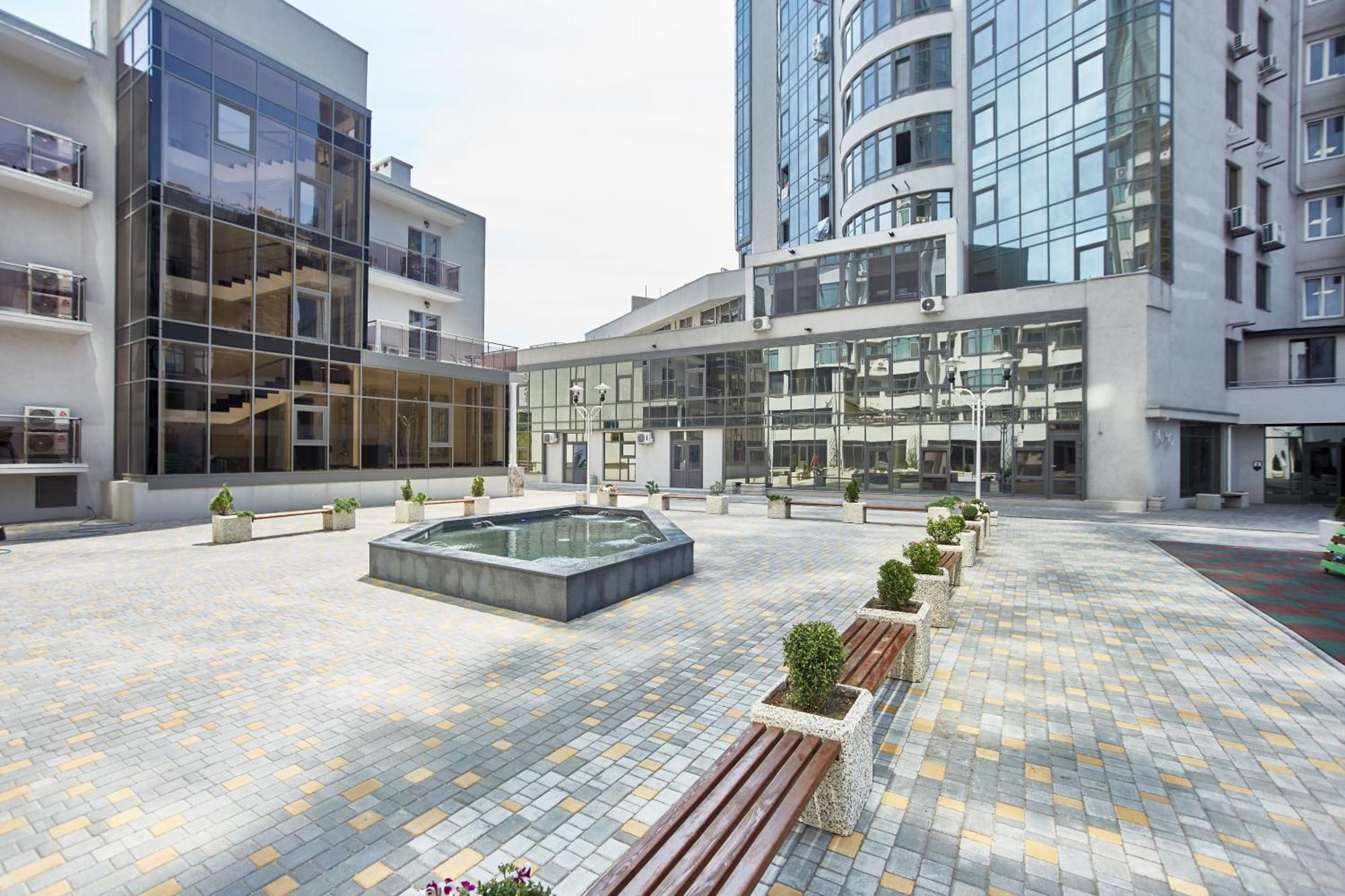 Gagarin Plaza Luxury Sea View Apartments أوديسا المظهر الخارجي الصورة
