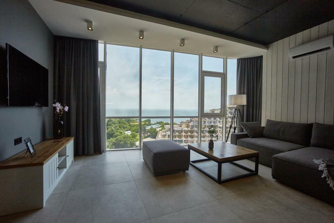 Gagarin Plaza Luxury Sea View Apartments أوديسا المظهر الخارجي الصورة