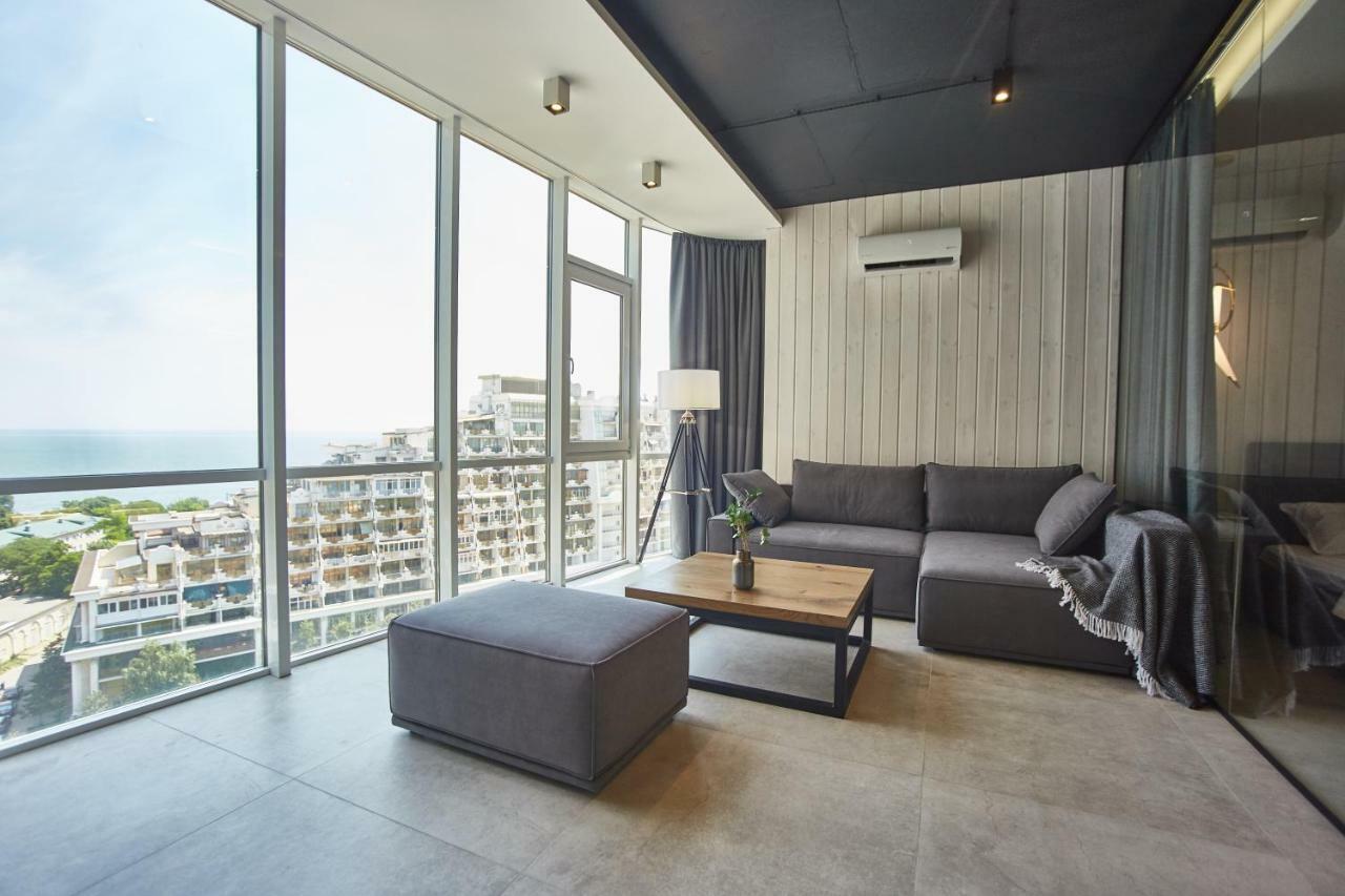 Gagarin Plaza Luxury Sea View Apartments أوديسا المظهر الخارجي الصورة