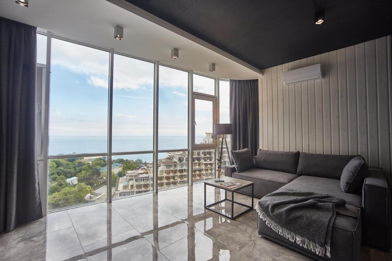 Gagarin Plaza Luxury Sea View Apartments أوديسا المظهر الخارجي الصورة
